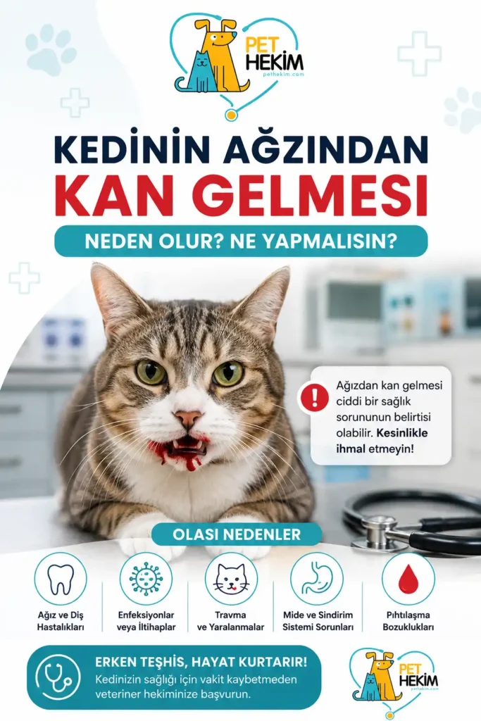Kedinin Ağzından Kan Gelmesi