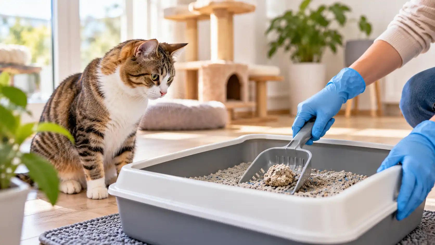 Kedi tuvaleti temizliği ve hijyen önlemleri ile zoonotik hastalıklardan korunma